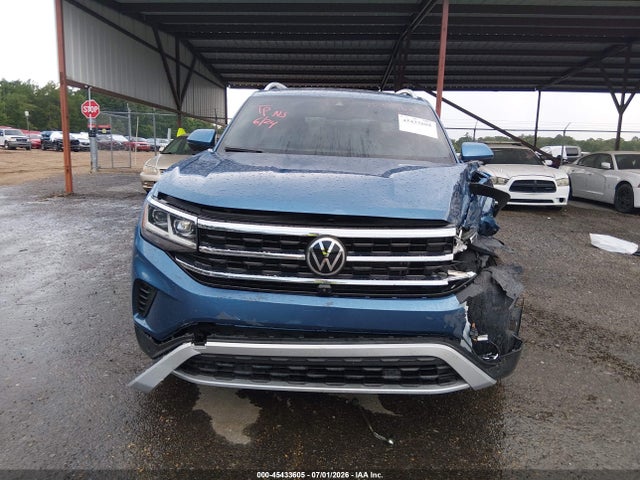 45433605 :رقم المزاد ، 1V2TP2CA7MC513449 vin ، 2021 Volkswagen Atlas 2.0t Sel Premium مزاد بيع