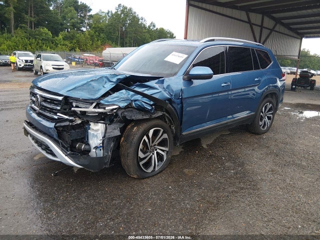 45433605 :رقم المزاد ، 1V2TP2CA7MC513449 vin ، 2021 Volkswagen Atlas 2.0t Sel Premium مزاد بيع
