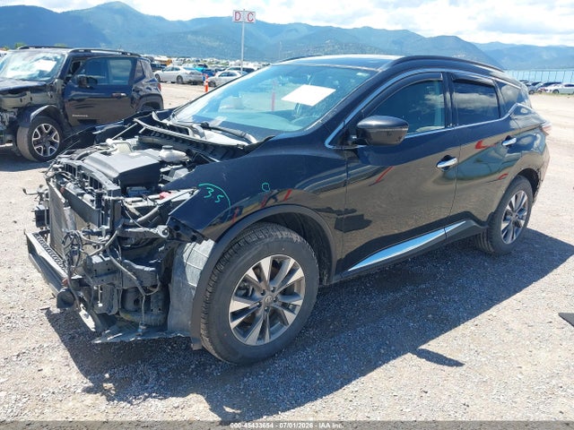 Продажа на аукционе авто 2017 Nissan Murano Sv, vin: 5N1AZ2MH3HN112758, номер лота: 45433654