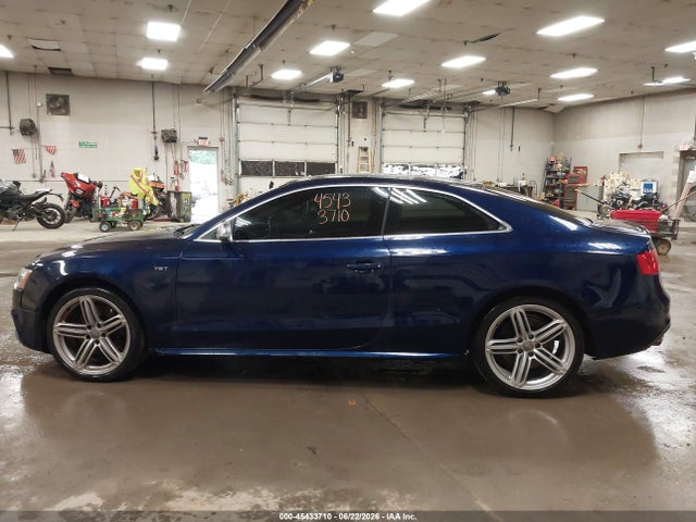 45433710 :رقم المزاد ، WAUCGAFRXDA032018 vin ، 2013 Audi S5 3.0t Premium Plus مزاد بيع