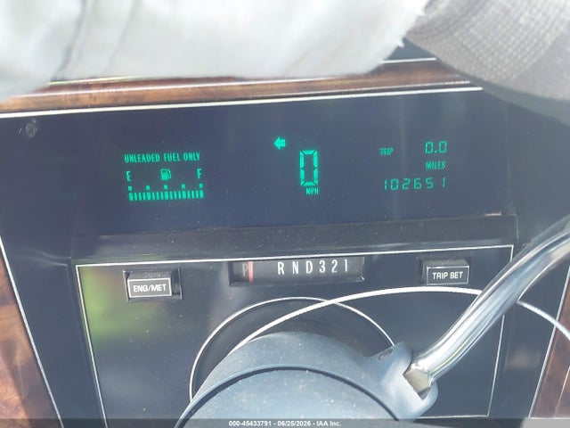 Продажа на аукционе авто 1990 Cadillac Brougham, vin: 1G6DW547XLR711275, номер лота: 45433791