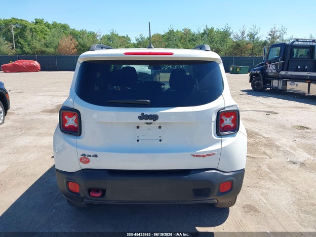 2016 Jeep Renegade Trailhawk მანქანა იყიდება აუქციონზე, vin: ZACCJBCTXGPD10950, აუქციონის ნომერი: 45433863