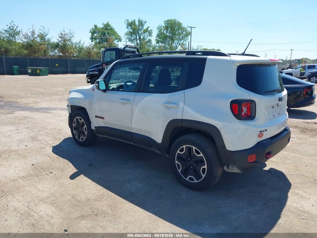 2016 Jeep Renegade Trailhawk მანქანა იყიდება აუქციონზე, vin: ZACCJBCTXGPD10950, აუქციონის ნომერი: 45433863