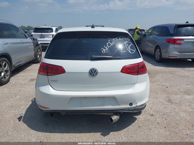 2017 Volkswagen Golf Gti Autobahn 4-door/s 4-door/se 4-door/sport 4-door მანქანა იყიდება აუქციონზე, vin: 3VW4T7AU8HM050993, აუქციონის ნომერი: 45433918