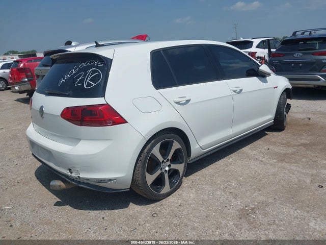 2017 Volkswagen Golf Gti Autobahn 4-door/s 4-door/se 4-door/sport 4-door მანქანა იყიდება აუქციონზე, vin: 3VW4T7AU8HM050993, აუქციონის ნომერი: 45433918