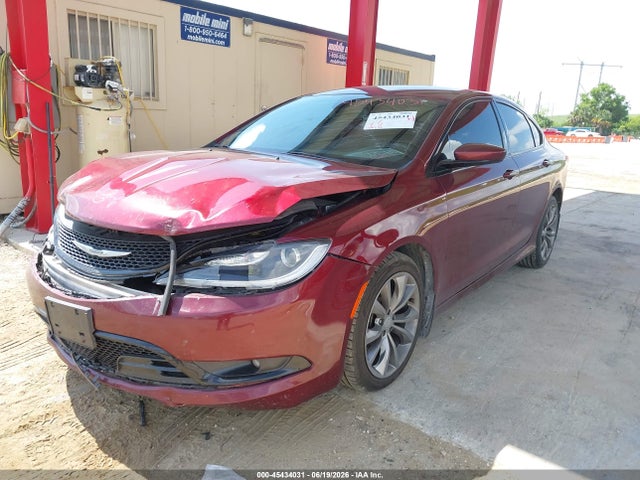 2016 Chrysler 200 S მანქანა იყიდება აუქციონზე, vin: 1C3CCCBG0GN162308, აუქციონის ნომერი: 45434031