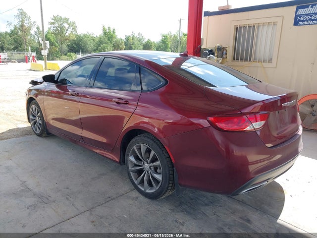 2016 Chrysler 200 S მანქანა იყიდება აუქციონზე, vin: 1C3CCCBG0GN162308, აუქციონის ნომერი: 45434031