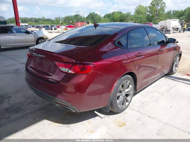 2016 Chrysler 200 S მანქანა იყიდება აუქციონზე, vin: 1C3CCCBG0GN162308, აუქციონის ნომერი: 45434031