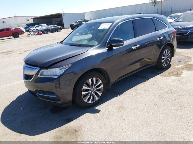 Acura Mdx Technology Acurawatch Plus Packages/technology Package 2016 5FRYD4H46GB056685 Image 2
