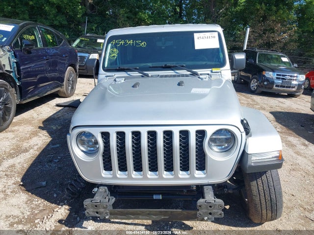 45434150 :رقم المزاد ، 1C6HJTFG6NL163626 vin ، 2022 Jeep Gladiator Overland 4x4 مزاد بيع