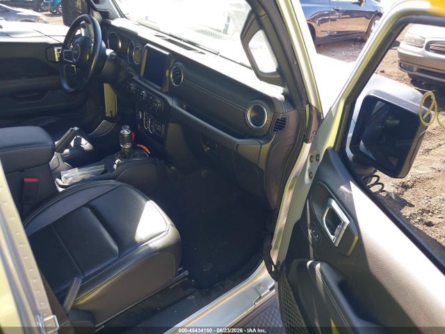 45434150 :رقم المزاد ، 1C6HJTFG6NL163626 vin ، 2022 Jeep Gladiator Overland 4x4 مزاد بيع