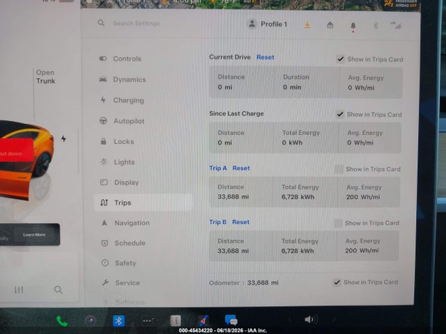 2023 Tesla Model 3 მანქანა იყიდება აუქციონზე, vin: 5YJ3E1EA7PF550703, აუქციონის ნომერი: 45434220