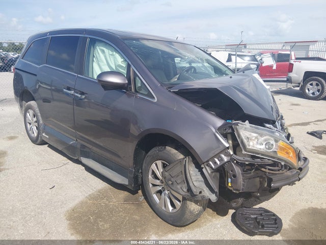 Продажа на аукционе авто 2015 Honda Odyssey Ex-l, vin: 5FNRL5H64FB119023, номер лота: 45434221