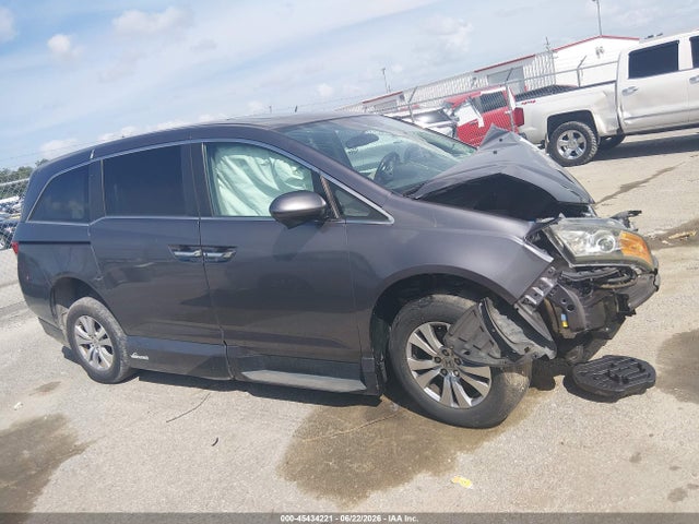Продажа на аукционе авто 2015 Honda Odyssey Ex-l, vin: 5FNRL5H64FB119023, номер лота: 45434221