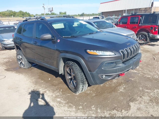 2016 Jeep Cherokee Trailhawk მანქანა იყიდება აუქციონზე, vin: 1C4PJMBS6GW163177, აუქციონის ნომერი: 45434236