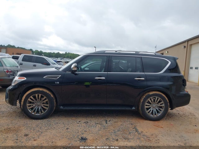 45434240 :رقم المزاد ، JN8AY2NE7K9757803 vin ، 2019 Nissan Armada Platinum مزاد بيع