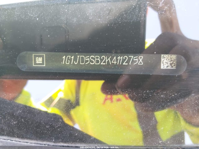 1G1JD5SB2K4112758 Chevrolet Sonic Lt Auto