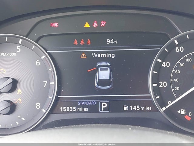 45434373 :رقم المزاد ، 3PCAJ5JRXSF101367 vin ، 2025 Infiniti Qx55 Luxe Awd مزاد بيع