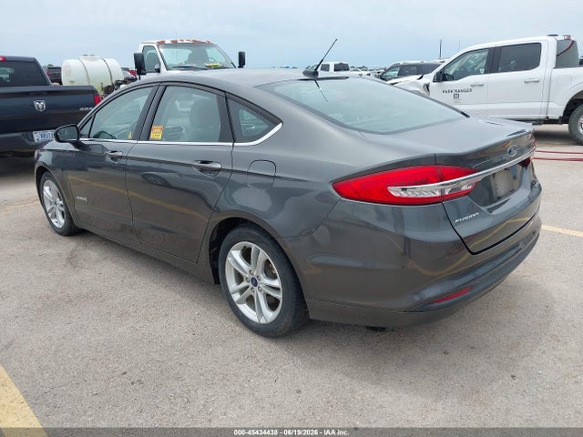Ford Fusion Hybrid S 2018 3FA6P0UU5JR235875 Image 3