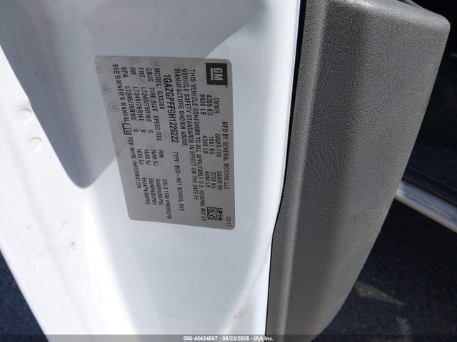 Chevrolet Express 3500 Lt 2017 1GAZGPFF9H1226222 Image 9