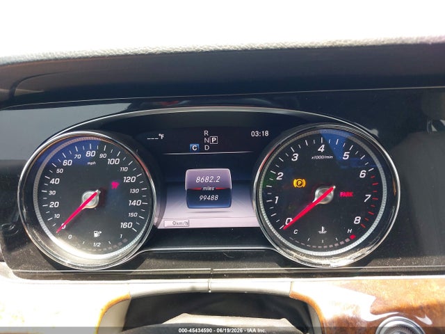 Aukcja sprzedaży 2018 Mercedes-benz E 300, vin: WDDZF4JB4JA463936, numer aukcji: 45434590