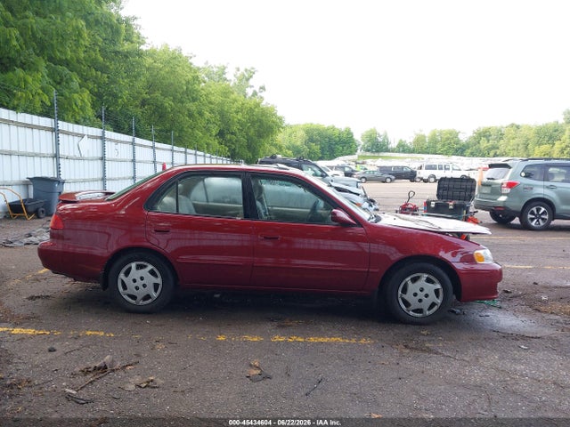 1999 Toyota Corolla Le მანქანა იყიდება აუქციონზე, vin: 2T1BR12E9XC187560, აუქციონის ნომერი: 45434604