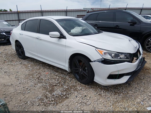 45434708 :رقم المزاد ، 1HGCR2F58GA186023 vin ، 2016 Honda Accord Sport مزاد بيع