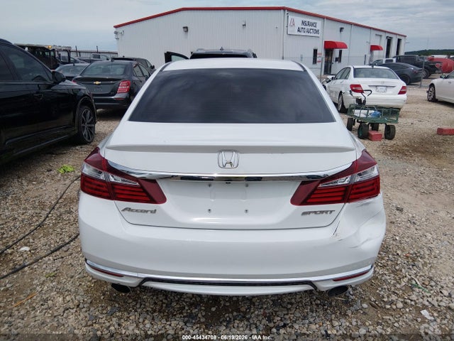 45434708 :رقم المزاد ، 1HGCR2F58GA186023 vin ، 2016 Honda Accord Sport مزاد بيع