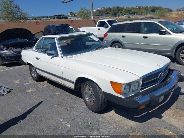 45434747 :رقم المزاد ، WDBBA45A9DB024109 vin ، 1983 Mercedes-benz 380 Sl مزاد بيع