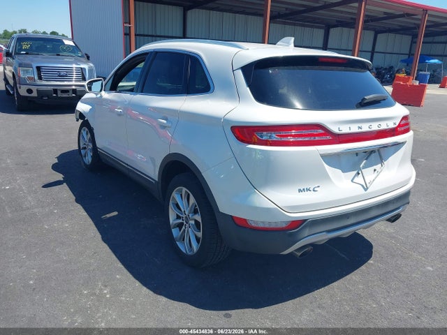 2019 Lincoln Mkc Select მანქანა იყიდება აუქციონზე, vin: 5LMCJ2D94KUL44403, აუქციონის ნომერი: 45434836