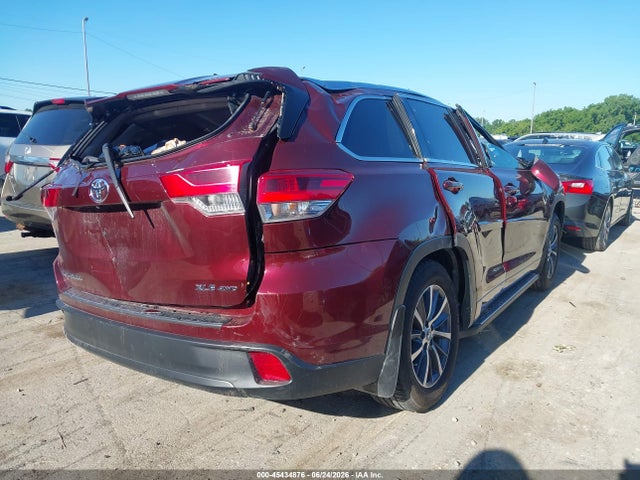 Продаж на аукціоні авто 2017 Toyota Highlander Xle, vin: 5TDJZRFH7HS361973, номер лоту: 45434876