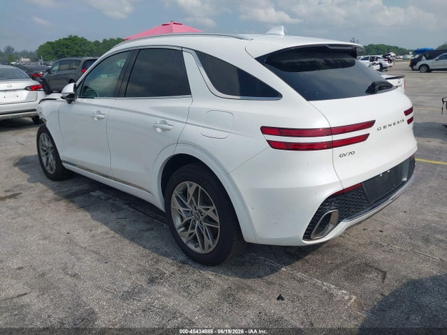 Продажа на аукционе авто 2025 Genesis Gv70 2.5t Awd, vin: KMUMADTB7SU207156, номер лота: 45434888