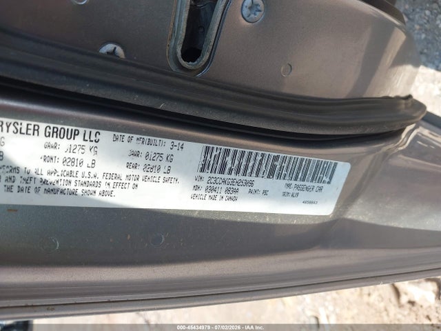 Aukcja sprzedaży 2014 Chrysler 300c Awd, vin: 2C3CCAKG3EH253096, numer aukcji: 45434979