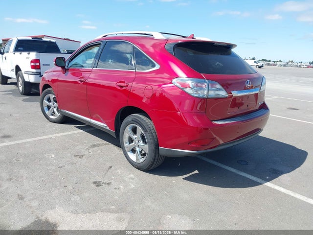 Aukcja sprzedaży 2012 Lexus Rx 350, vin: JTJZK1BA0C2006139, numer aukcji: 45434999
