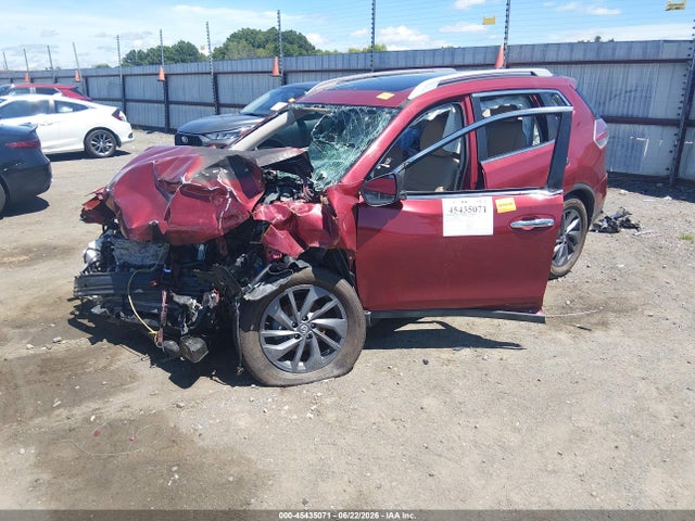 Продажа на аукционе авто 2016 Nissan Rogue Sl, vin: 5N1AT2MTXGC829495, номер лота: 45435071