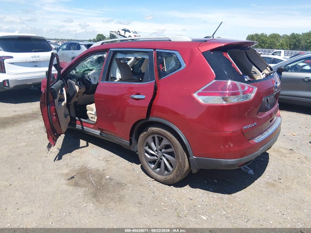 Продажа на аукционе авто 2016 Nissan Rogue Sl, vin: 5N1AT2MTXGC829495, номер лота: 45435071
