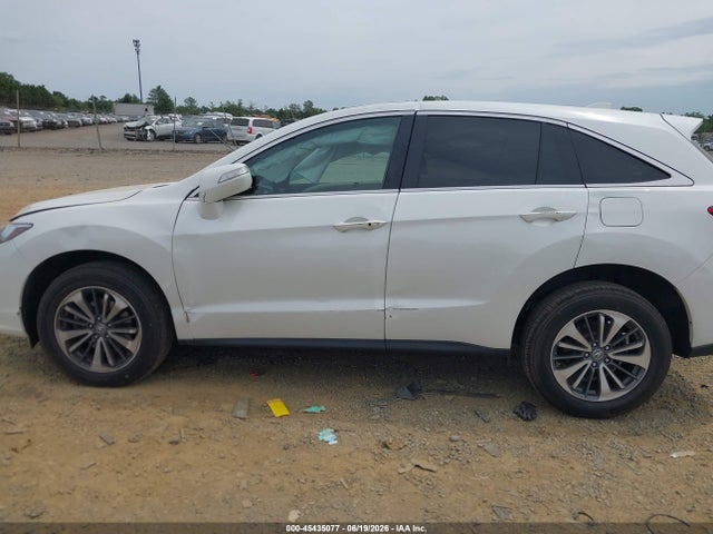 45435077 :رقم المزاد ، 5J8TB4H76JL016110 vin ، 2018 Acura Rdx Advance Package مزاد بيع
