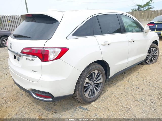 45435077 :رقم المزاد ، 5J8TB4H76JL016110 vin ، 2018 Acura Rdx Advance Package مزاد بيع