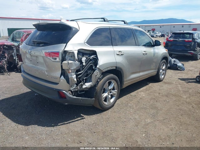 Toyota Highlander Limited V6 2015 5TDYKRFH6FS116100 Image 4