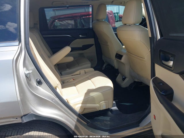 Toyota Highlander Limited V6 2015 5TDYKRFH6FS116100 Image 8