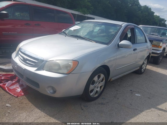 2006 Kia Spectra Ex/lx/sx მანქანა იყიდება აუქციონზე, vin: KNAFE121665265733, აუქციონის ნომერი: 45435185