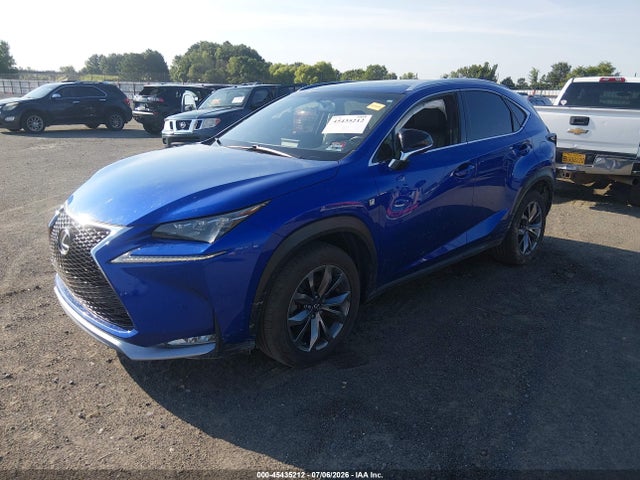 Продаж на аукціоні авто 2016 Lexus Nx 200t F Sport, vin: JTJYARBZ6G2038473, номер лоту: 45435212