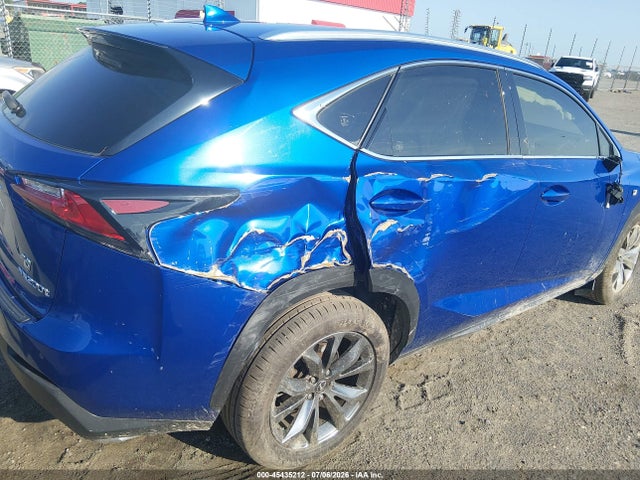 Продаж на аукціоні авто 2016 Lexus Nx 200t F Sport, vin: JTJYARBZ6G2038473, номер лоту: 45435212