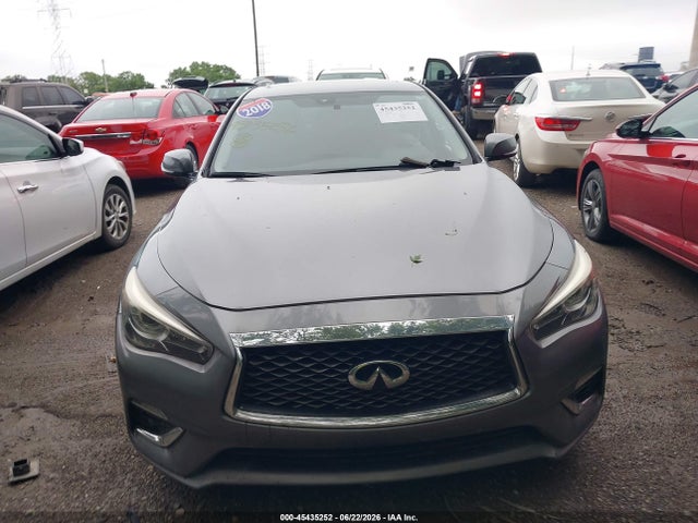 Продаж на аукціоні авто 2018 Infiniti Q50 3.0t Luxe, vin: JN1EV7AP4JM352894, номер лоту: 45435252