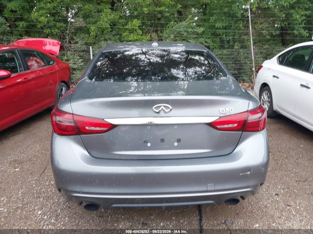 Продаж на аукціоні авто 2018 Infiniti Q50 3.0t Luxe, vin: JN1EV7AP4JM352894, номер лоту: 45435252