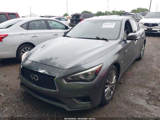 Продаж на аукціоні авто 2018 Infiniti Q50 3.0t Luxe, vin: JN1EV7AP4JM352894, номер лоту: 45435252