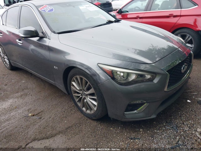 Продаж на аукціоні авто 2018 Infiniti Q50 3.0t Luxe, vin: JN1EV7AP4JM352894, номер лоту: 45435252