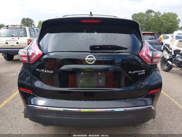 5N1AZ2MH9JN147410 Nissan Murano Platinum