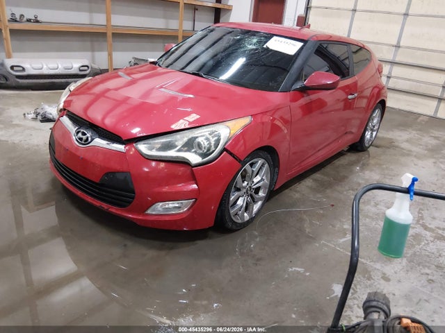 45435296 :رقم المزاد ، KMHTC6AD1FU220432 vin ، 2015 Hyundai Veloster Flex مزاد بيع