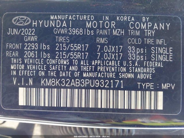 Hyundai Kona Sel 2023 KM8K32AB3PU932171 Image 9